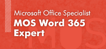 MOS Word 365 Expert