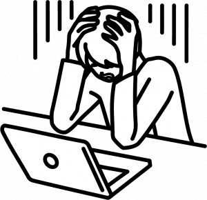 パソコンがフリーズして困っている人