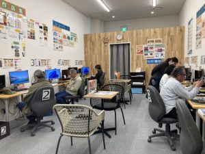 詐欺対策体験講座の授業の様子
